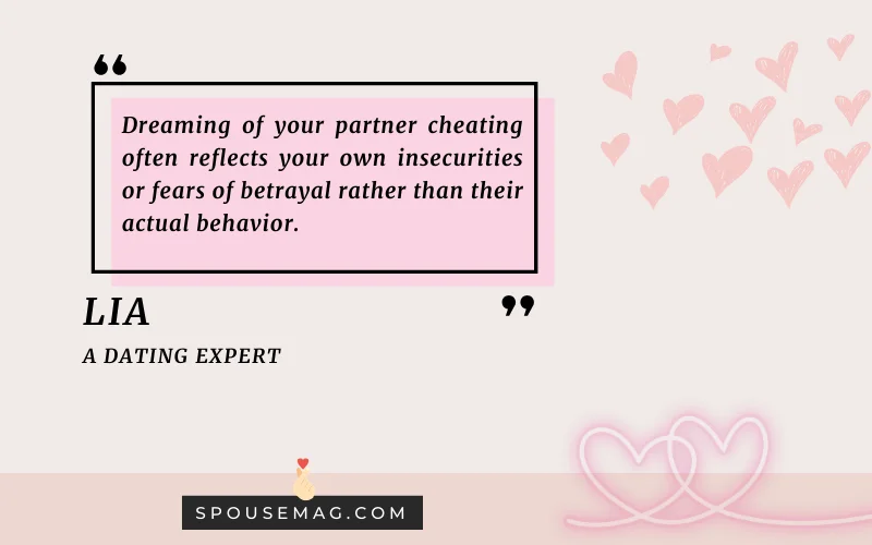 what does it mean when you dream of your partner cheating - quote image